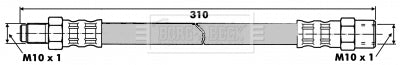 Borg & Beck - BRAKE HOSE - BBH6019 - Fits: Alfasud,Merc 190,C,E S Class