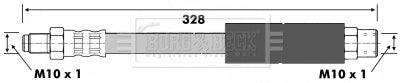 Borg & Beck - BRAKE HOSE - BBH6051 - Fits: BMW 3,5,6,7,Volvo 740,760,940