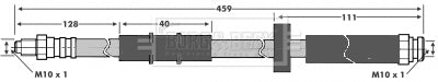 Borg & Beck - BRAKE HOSE - BBH6061 - Fits: Citroen C25,Fiat Ducato,Talbot