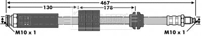 Borg & Beck - BRAKE HOSE - BBH6097 - Fits: Fiat Cinquecento,Seiento