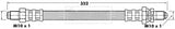 Borg & Beck - BRAKE HOSE - BBH6158 - Fits: Ford Scorpio,Sierra