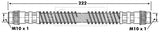 Borg & Beck - BRAKE HOSE - BBH6256 - Fits: Cit AX,Saxo,Peugeot 106