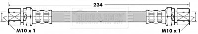 Borg & Beck - BRAKE HOSE - BBH6340 - Fits: GM Astra,SAAB 9-5,Daewo Espero