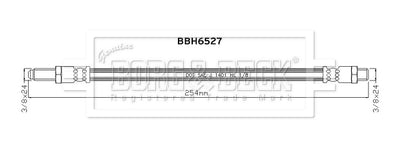 Borg & Beck - BRAKE HOSE - BBH6527 - Fits: MGB, MGB GT