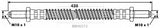 Borg & Beck - BRAKE HOSE - BBH6572 - Fits: Ford Cortina,Jag XJ,Daimler
