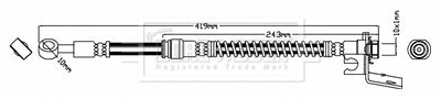 Borg & Beck - BRAKE HOSE - BBH7606 - Fits: Hyundai i10 07-