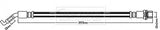 Borg & Beck - BRAKE HOSE - BBH8093 - Fits: Lexus IS 05-