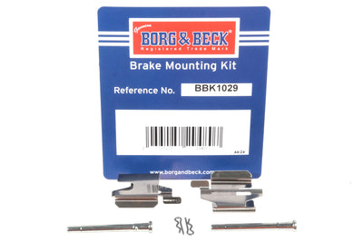 Borg & Beck - FITTING KIT - PADS - BBK1029 - Fits: Fiat
