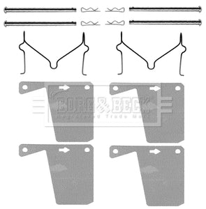 Borg & Beck - FITTING KIT - PADS - BBK1064 - Fits: Ford, Hyundai