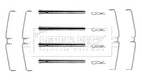 Borg & Beck - FITTING KIT - PADS - BBK1068 - Fits: Jaguar, Taxi