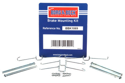 Borg & Beck - FITTING KIT - PADS - BBK1069 - Fits: Jaguar, Renault