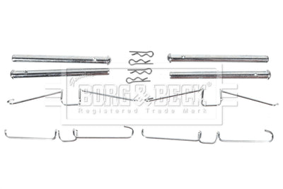 Borg & Beck - FITTING KIT - PADS - BBK1069 - Fits: Jaguar, Renault