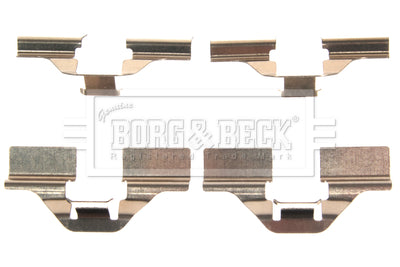 Borg & Beck - FITTING KIT - PADS - BBK1203 - Fits: Audi,Fiat,Ford,Peugeot