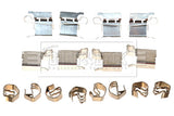 Borg & Beck - FITTING KIT - PADS - BBK1225 - Fits: Toyota Auris, Yaris 06-