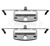 Borg & Beck - FITTING KIT - PADS - BBK1236 - Fits: BMW 3 Series(E90,91,92,93) 05-