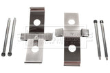 Borg & Beck - FITTING KIT - PADS - BBK1279 - Fits: PSA C8,807 3.0 06/02-