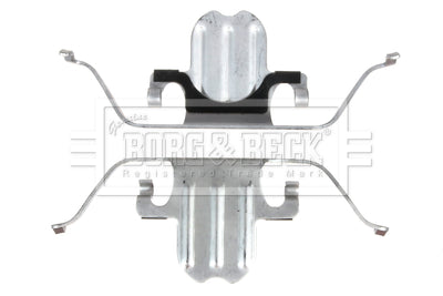 Borg & Beck - FITTING KIT - PADS - BBK1290 - Fits: BMW 1 Series (E81,82,87) 05-