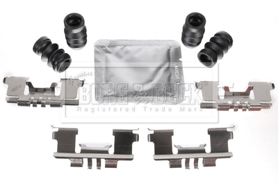 Borg & Beck - FITTING KIT - PADS - BBK1297 - Fits: Nissan Pixo, Suzuki Alto 09-