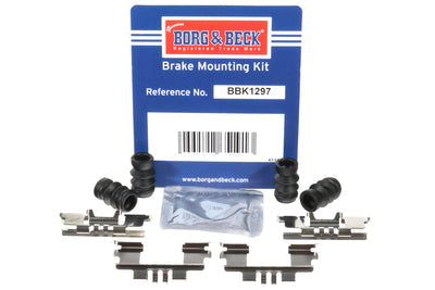 Borg & Beck - FITTING KIT - PADS - BBK1297 - Fits: Nissan Pixo, Suzuki Alto 09-