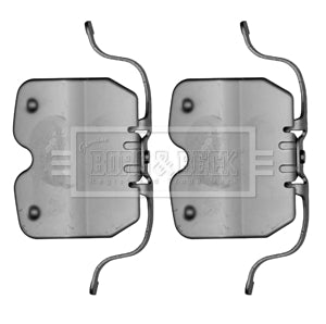Borg & Beck - FITTING KIT - PADS - BBK1335 - Fits: BMW X5(E70),X6(E71) 02/07-