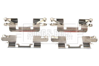 Borg & Beck - FITTING KIT - PADS - BBK1397 - Fits: Nissan Navara 07/05-