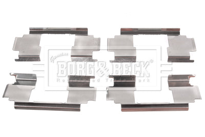 Borg & Beck - FITTING KIT - PADS - BBK1436 - Fits: Rover 25,45, Honda Civic 99-05