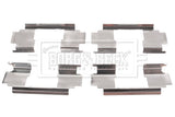 Borg & Beck - FITTING KIT - PADS - BBK1436 - Fits: Rover 25,45, Honda Civic 99-05