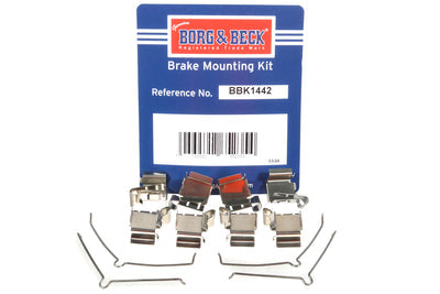 Borg & Beck - FITTING KIT - PADS - BBK1442 - Fits: Lexus IS,SC 00-