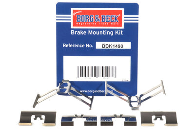 Borg & Beck - FITTING KIT - PADS - BBK1490 - Fits: Honda CR-V 02-06