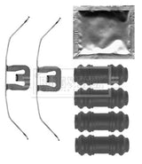 Borg & Beck - FITTING KIT - PADS - BBK1525 - Fits: Audi A4,A5,A6,A7 11/07-
