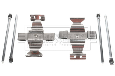 Borg & Beck - FITTING KIT - PADS - BBK1570 - Fits: Mercedes E Class (211) 02-08