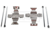 Borg & Beck - FITTING KIT - PADS - BBK1570 - Fits: Mercedes E Class (211) 02-08
