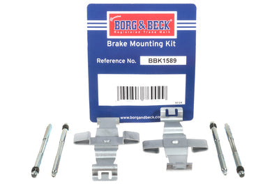 Borg & Beck - FITTING KIT - PADS - BBK1589 - Fits: BMW 1 Series (F20,21) 11/10-