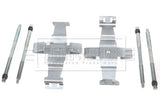 Borg & Beck - FITTING KIT - PADS - BBK1589 - Fits: BMW 1 Series (F20,21) 11/10-