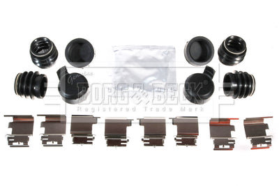 Borg & Beck - FITTING KIT - PADS - BBK1594 - Fits: Nissan NV400 11/11-