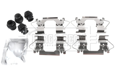 Borg & Beck - FITTING KIT - PADS - BBK1650 - Fits: Qashqai, Kadjar