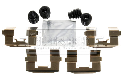 Borg & Beck - FITTING KIT - PADS - BBK1694 - Fits: Fiesta VI 09/12-