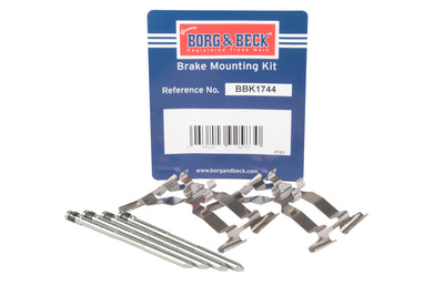 Borg & Beck - FITTING KIT - PADS - BBK1744 - Fits: Land Rover Defender, Discovery V 09/2016-