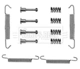 Borg & Beck - FITTING KIT - SHOES - BBK6007 - Fits: B.M.W.