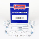 Borg & Beck - FITTING KIT - SHOES - BBK6075 - Fits: Opel, Vauxhall