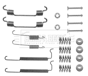 Borg & Beck - FITTING KIT - SHOES - BBK6075 - Fits: Opel, Vauxhall