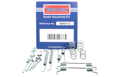 Borg & Beck - FITTING KIT - SHOES - BBK6112 - Fits: Daewoo, Opel, Vauxhall