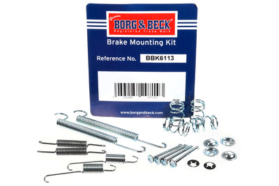 Borg & Beck - FITTING KIT - SHOES - BBK6113 - Fits: Opel, Vauxhall