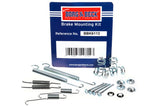 Borg & Beck - FITTING KIT - SHOES - BBK6113 - Fits: Opel, Vauxhall