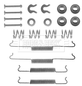 Borg & Beck - FITTING KIT - SHOES - BBK6120 - Fits: Land Rover, Porsche