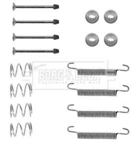 Borg & Beck - FITTING KIT - SHOES - BBK6137 - Fits: Saab, Vauxhall
