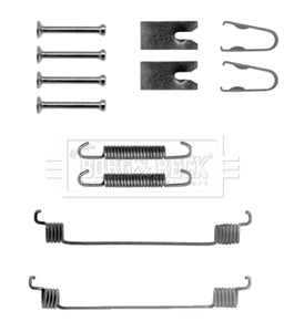 Borg & Beck - FITTING KIT - SHOES - BBK6147 - Fits: Ford Fiesta, Mazda 2 08/02-