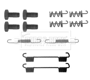 Borg & Beck - FITTING KIT - SHOES - BBK6150 - Fits: Mercedes Benz