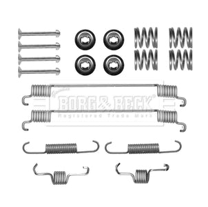 Borg & Beck - FITTING KIT - SHOES - BBK6163 - Fits: Smart Cabrio, Coupe 07-