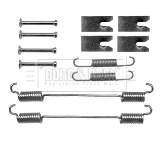 Borg & Beck - FITTING KIT - SHOES - BBK6165 - Fits: Fiat Doblo 09/05-